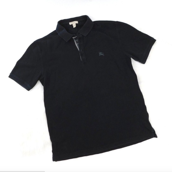 burberry brit black polo